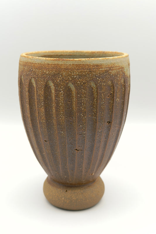 Yachimun Tumbler – Vertical Carved (Shinogi) by Masahito Date (009-JN)