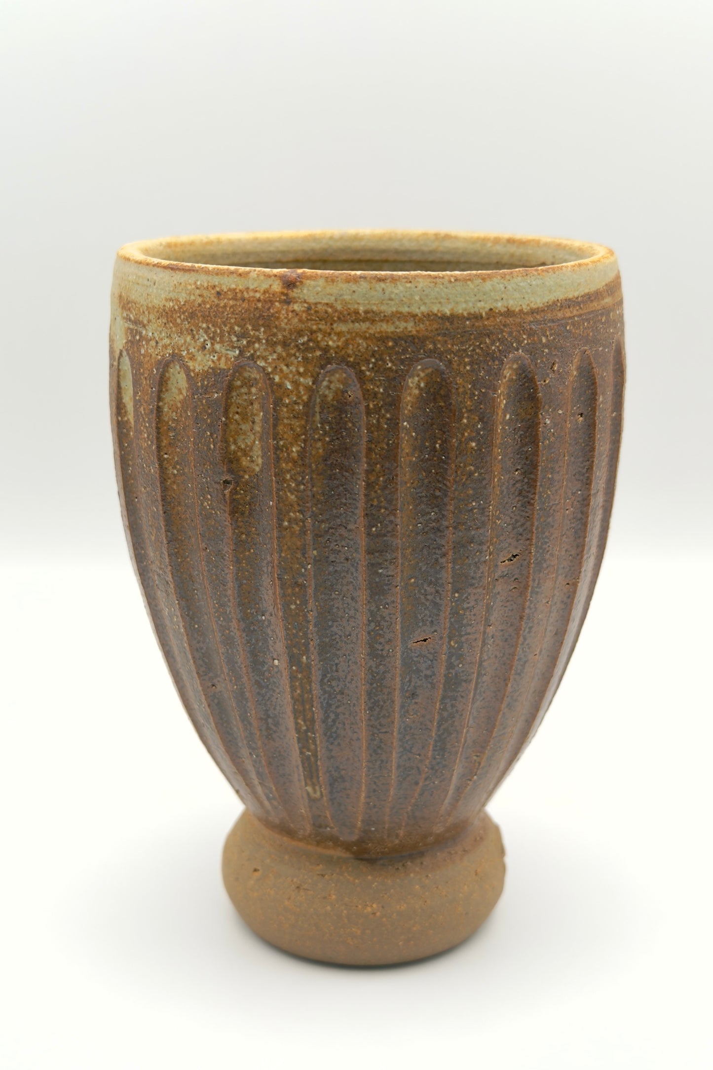 Yachimun Tumbler – Vertical Carved (Shinogi) by Masahito Date (009-JN)