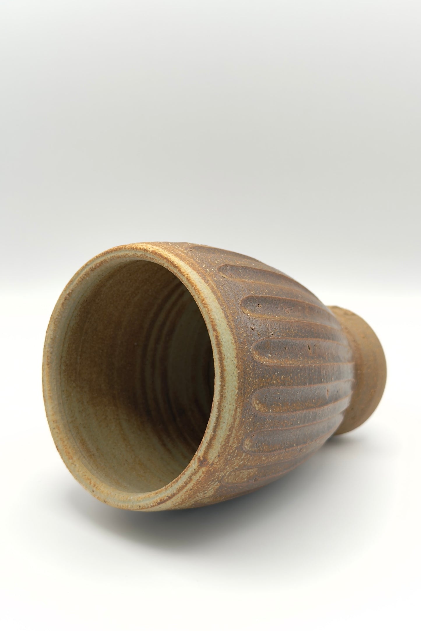 Yachimun Tumbler – Vertical Carved (Shinogi) by Masahito Date (009-JN)