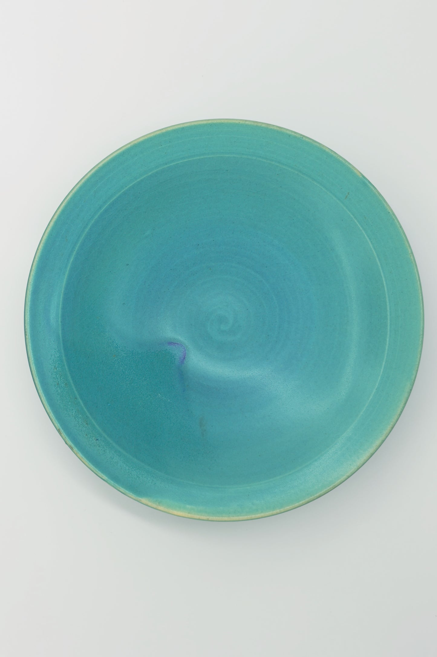 Yachimun 8-Sun Plate – Turquoise Ocean Glaze by Masahito Date (027-JN)