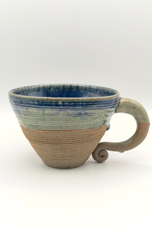 Yachimun Mug – Cobalt Sky & Red Earth by Masahito Date (002-JN)