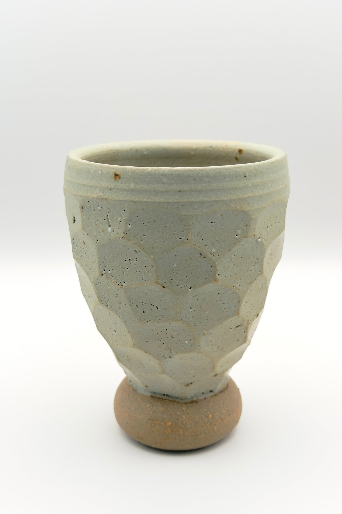 Yachimun Tumbler – Honeycomb Carved by Masahito Date (003-JN)