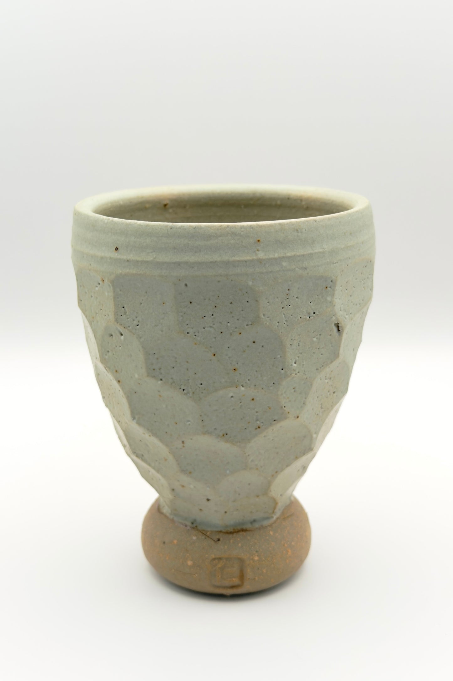 Yachimun Tumbler – Honeycomb Carved by Masahito Date (003-JN)