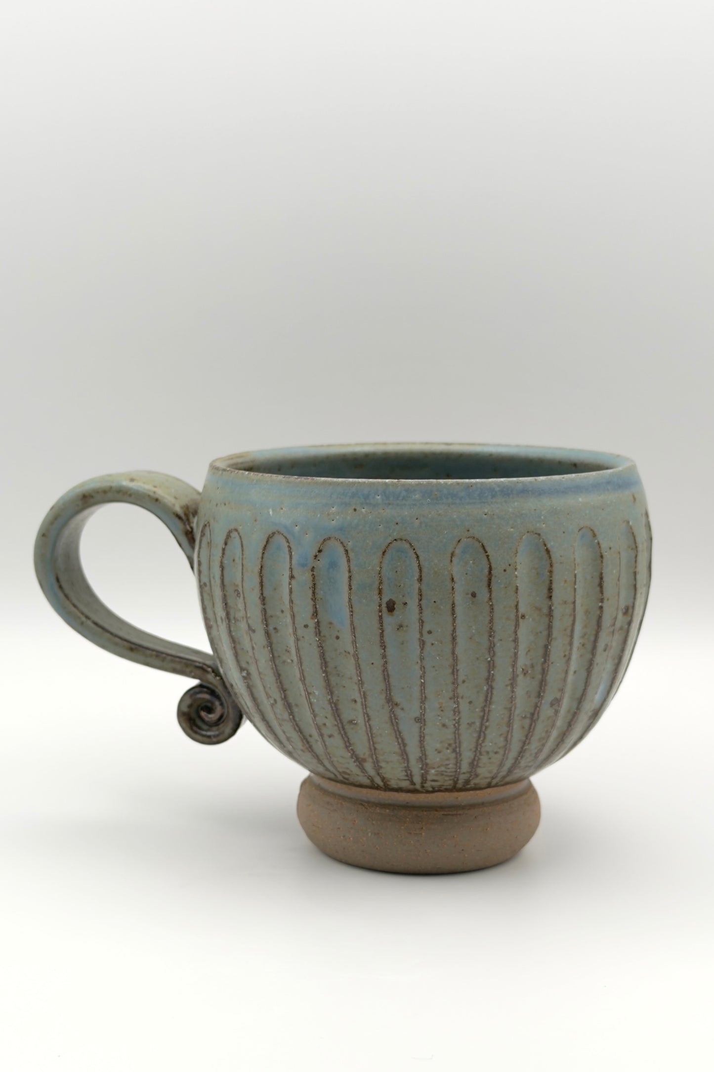 Yachimun Mug – Hand-Carved Lines by Masahito Date (004-JN)